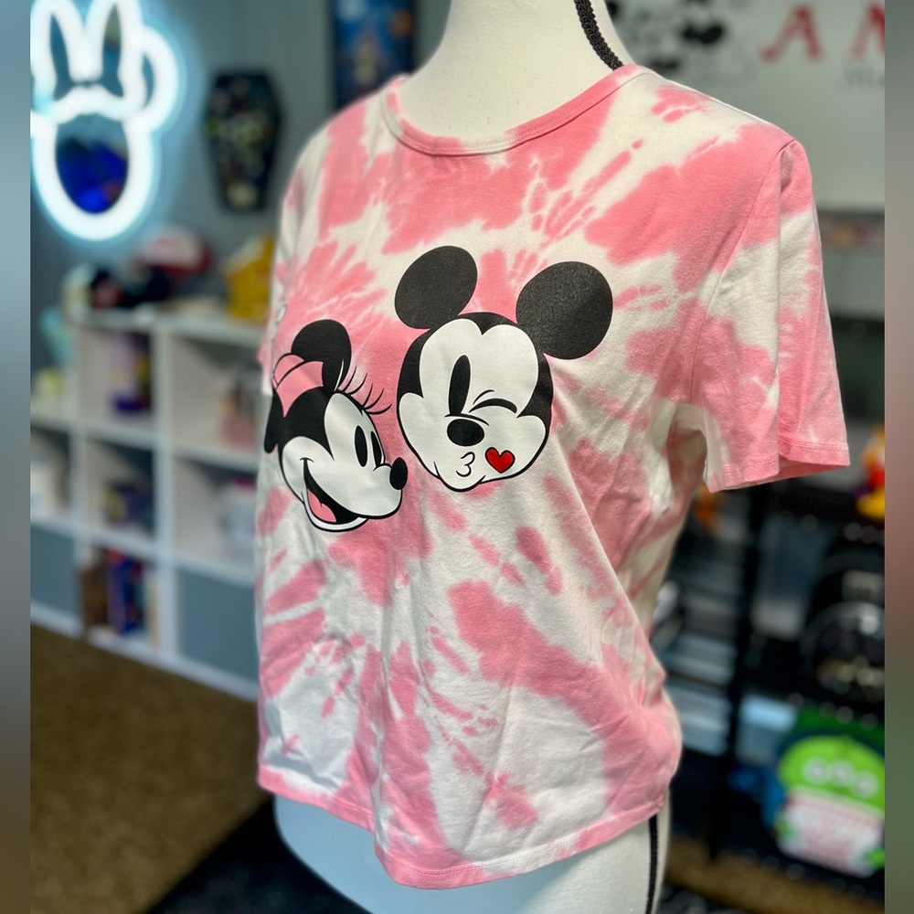 Disney Mickey And Minnie Tie dye short sleeve T-shirt - Picture 5 of 6